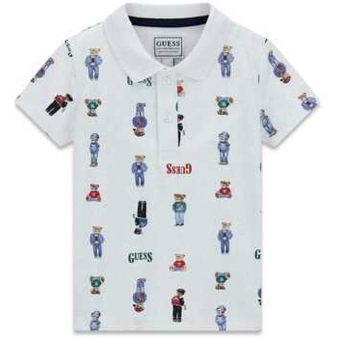 Polo Shirt Korte Mouw Guess N6RP01KBV51