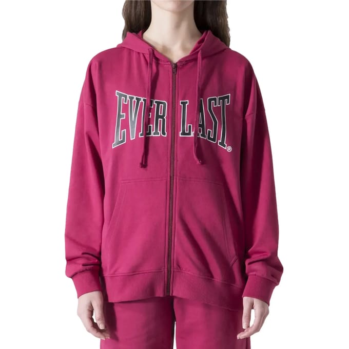 Capuchon met rits voor dames Everlast Logo