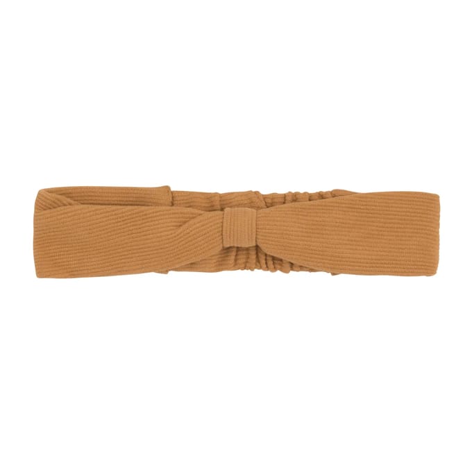 Baby's Only Haarbandje Pure - Caramel - One Size - 100% ecologisch katoen - GOTS