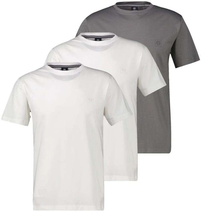 LERROS Heren t-shirt 3 pack Basic