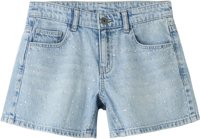 NAME IT - TKFRITA RHINE DNM SHORTS TWO4320 NOOS - Meisjes - Bermuda shorts