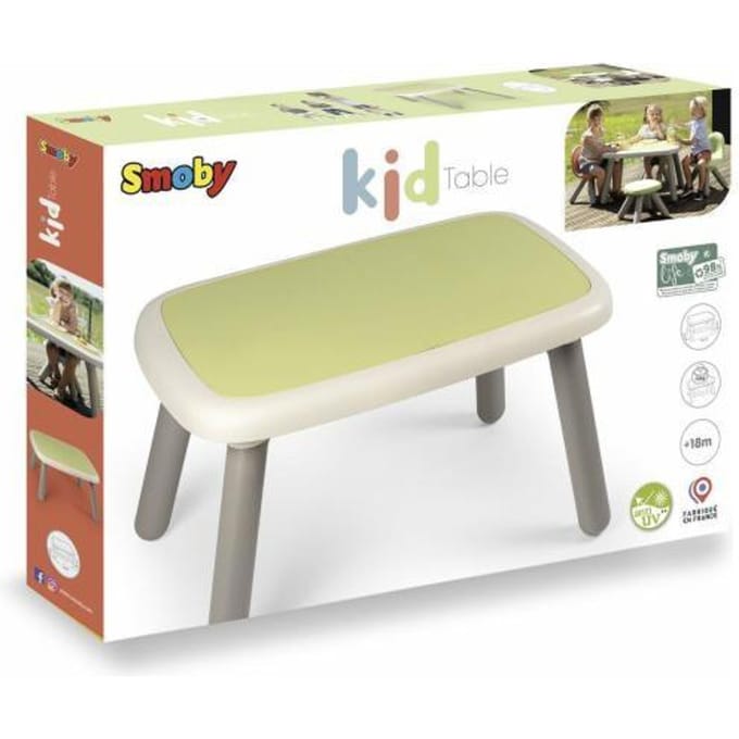 Smoby - Smoby Life - Kid Table - Tafel voor kinderen - Groen - Vanaf 18m.