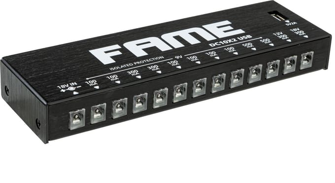 Fame DC10x2 - Voedingseenheid voor effect-units