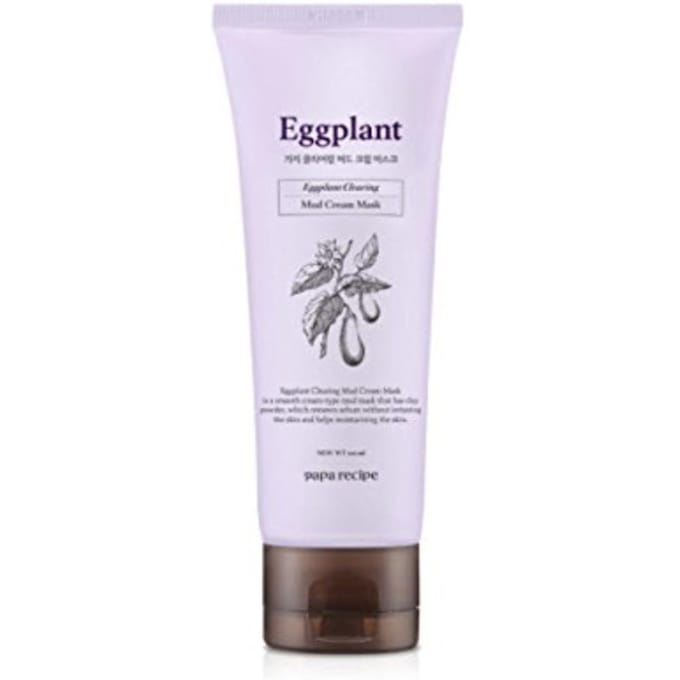 papa recipe - Eggplant Clearing Mud Cream Mask - Gezichtsmasker