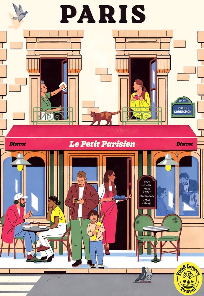 Hachette puzzel Parijs 1000 stukjes - legpuzzel voor volwassenen.