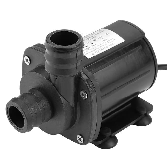 Mini Regelbare Snelheid Borstelloze Boost Waterpomp 12V 40 graden Celsius ~100 graden Celsius