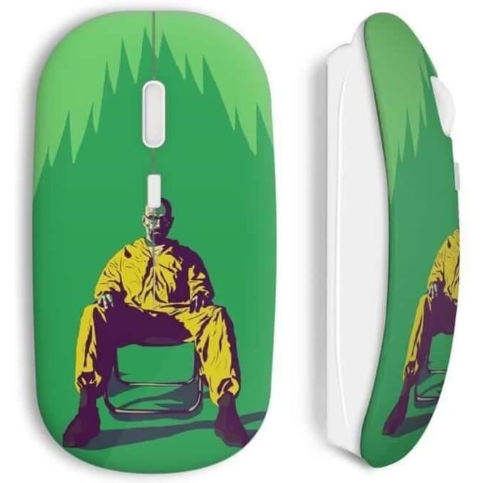 Walter White Breaking Bad Heisenberg draadloze muis