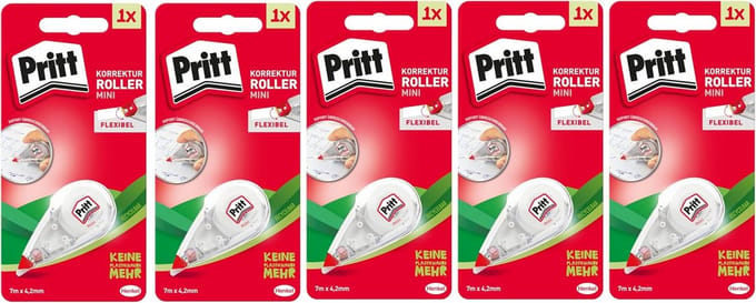 Correctieroller Mini 5-Pack voor Snelle Herstel van Fouten