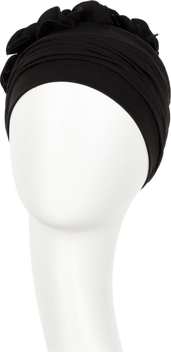 Nadi Turban Zwart (Chemomutsje)