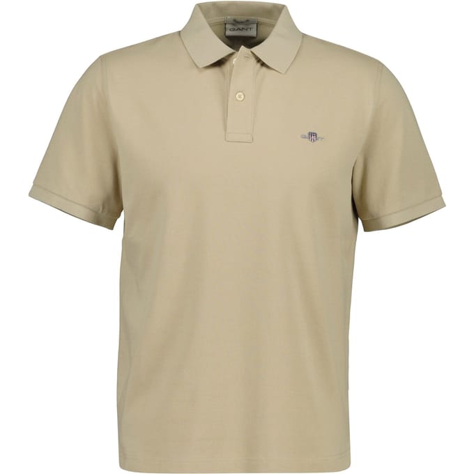 Gant Shield Pique Polo Heren - Maat M