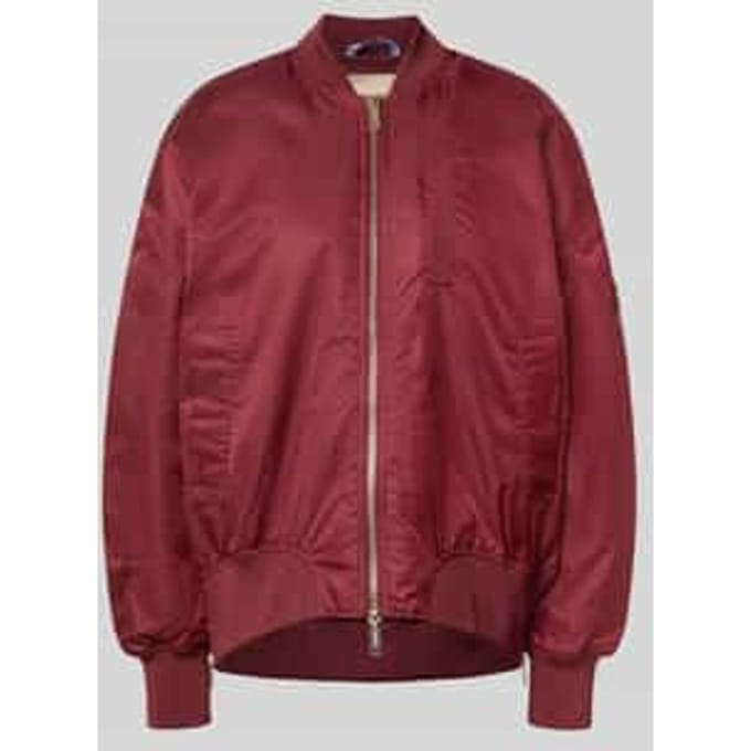 relaxed fit bomberjack met opstaande kraag model 'Ruby'
