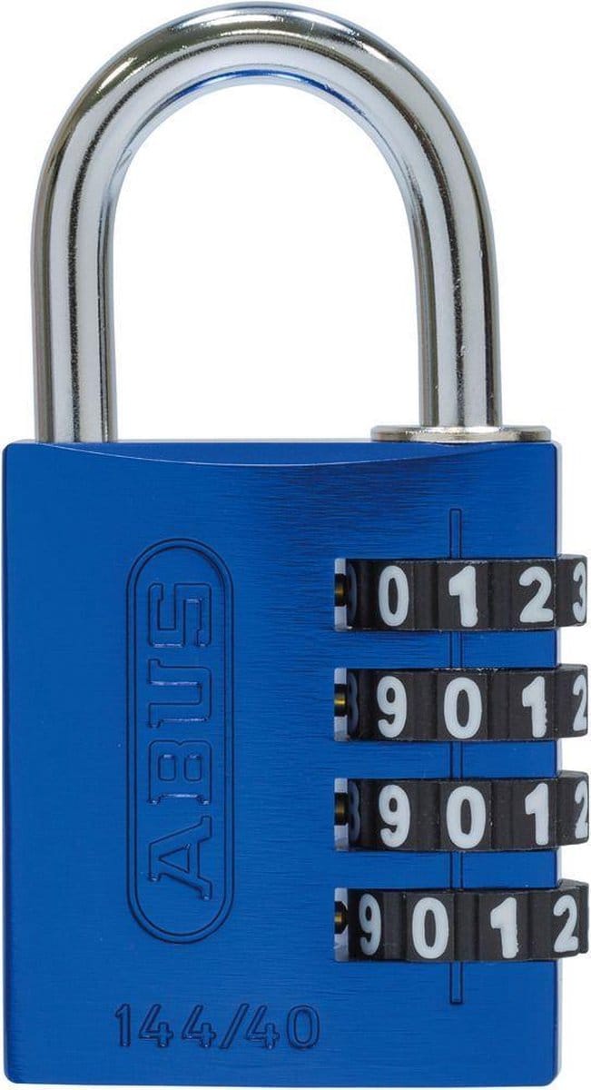 ABUS Cijferslot 144 Blauw