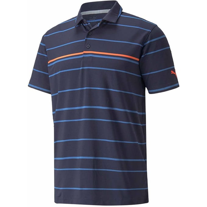 Puma MATTR Korte Mouw Grenslijn Heren Golf Poloshirt 532976 03