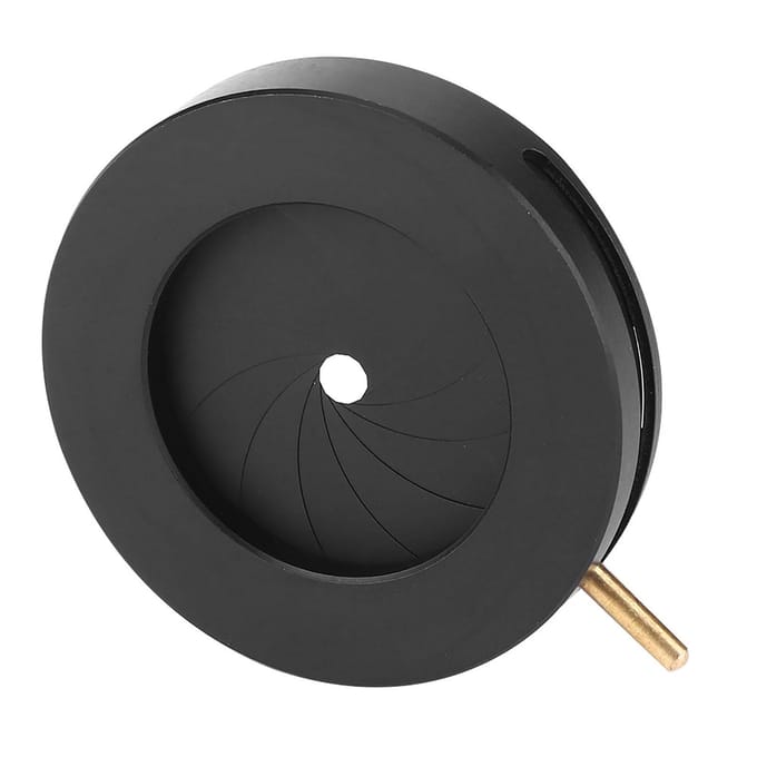 Microscoop Iris Adapter Apertuur Verstelbare Lens Optisch Diafragma voor MicroscoopSK23