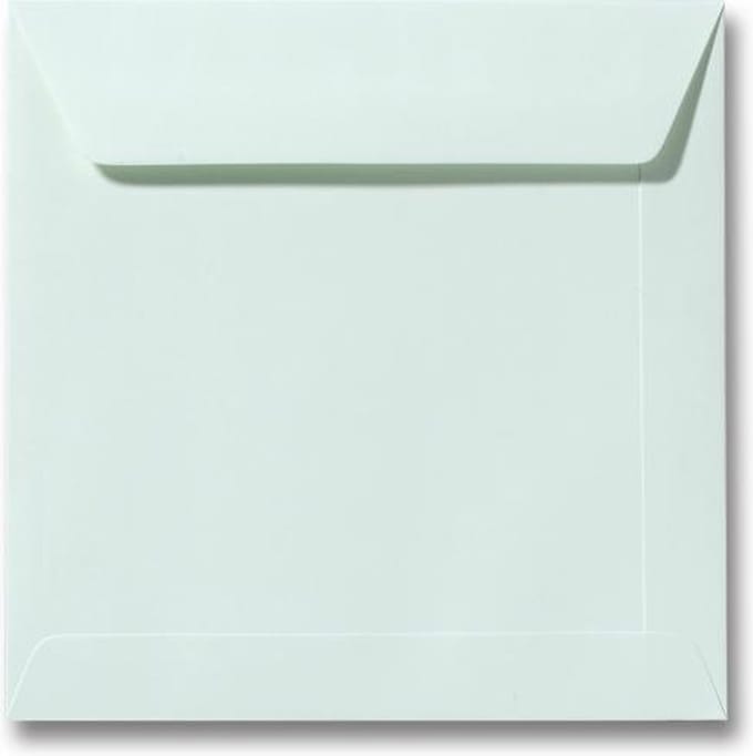 Envelop 22 x 22 Lichtgroen, 25 stuks