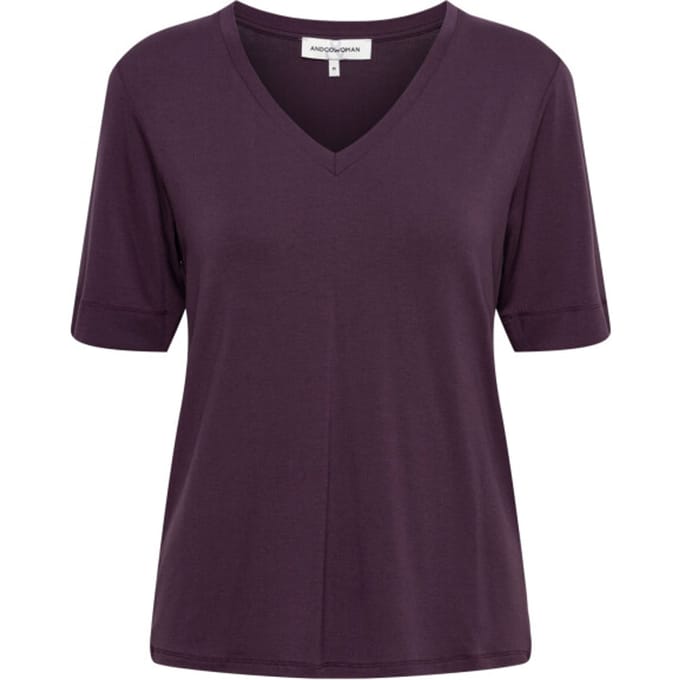 &Co Woman &co women top veronica bordeaux