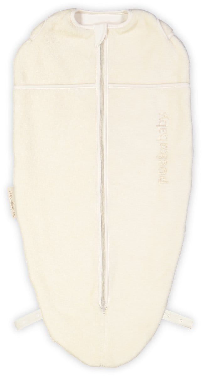 Puckababy Original Mini Inbakerslaapzak (3-6m) - Teddy - Pure