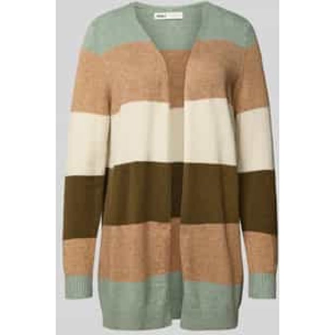 Regular fit cardigan van viscosemix, model 'LESLY'