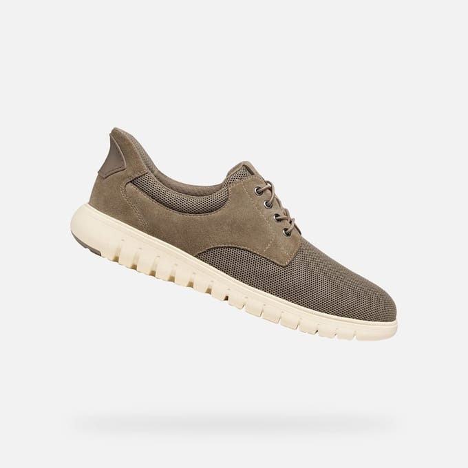 GEOX FLEXTRIDE F PLUS HEREN Sneakers - TAUPE