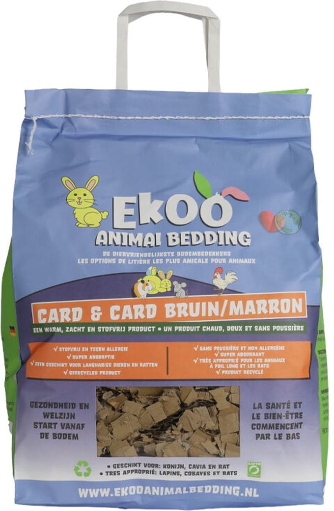 Ekoo Animal Bedding Card & Card - 30 L