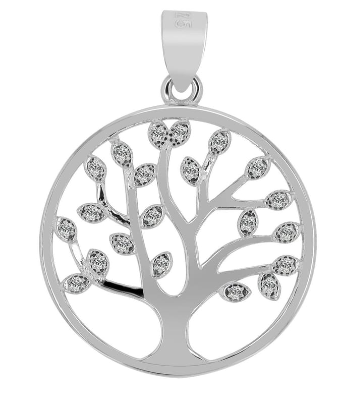 AKZENT Akzent Dames hanger "Nerys" van 925 Sterlingzilver, gerhodineerd, duurzaam