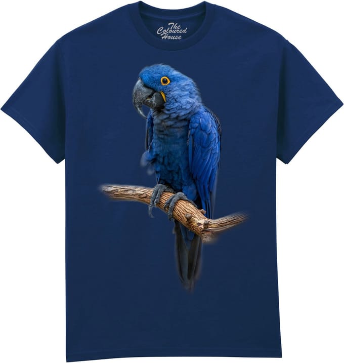 Papegaai Blue Gem - Macaw The Coloured House T-shirt S