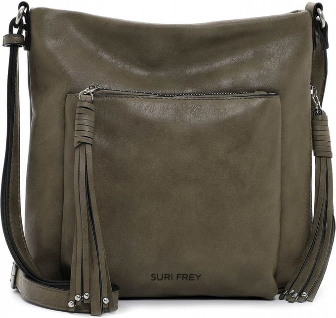 SURI FREY Schoudertas Handtas Lotty Crossover Bag Khaki Groene