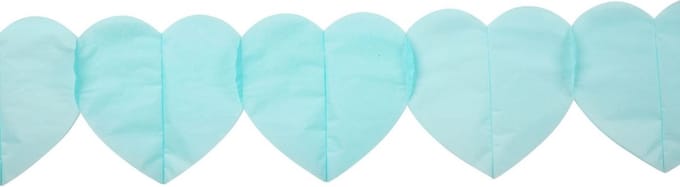 slinger hart blauw (6 meter)