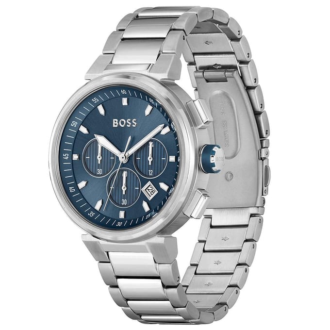 Hugo Boss 1513999 Herenhorloge 44 zilver
