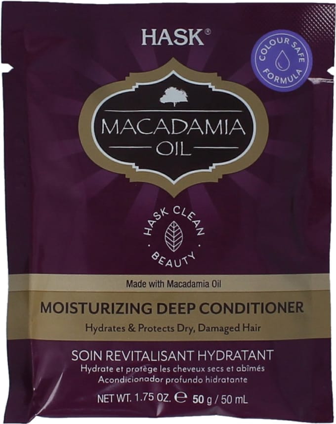HASK Conditioner moist deep macadamia oil 50 Milliliter