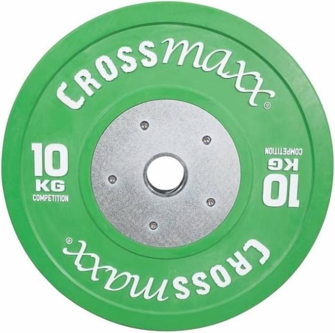 Lifemaxx Crossmaxx Competition Bumper Plate - 50 mm - 10 kg
