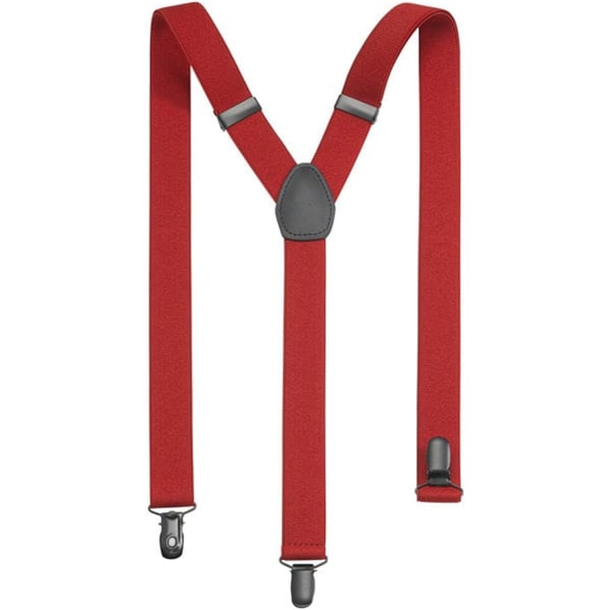 OLYMP bretels - rood dessin