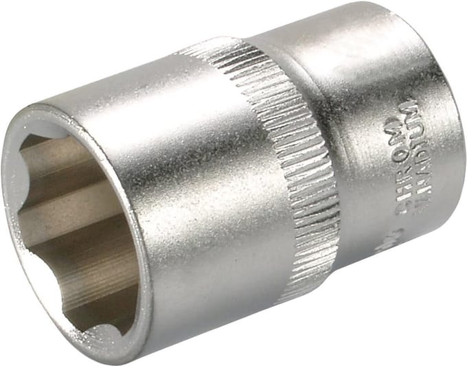 Dopsleutelinzet golfprofiel 07620L-E9 SW 9 mm 12,5 mm (1/2') professioneel