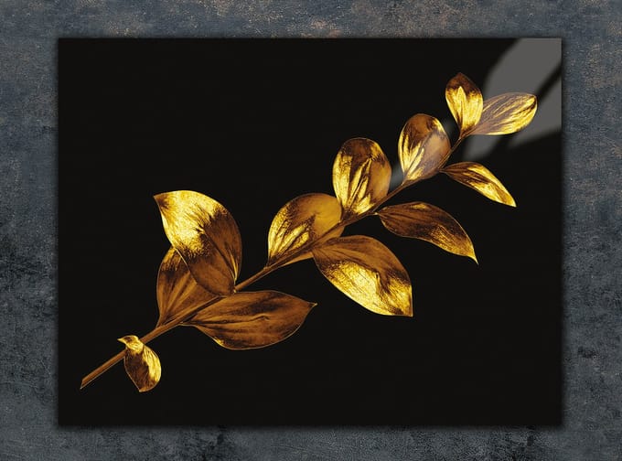 TMK ArtDeko - Snijplank - Glas - 30x22 cm - Zwart