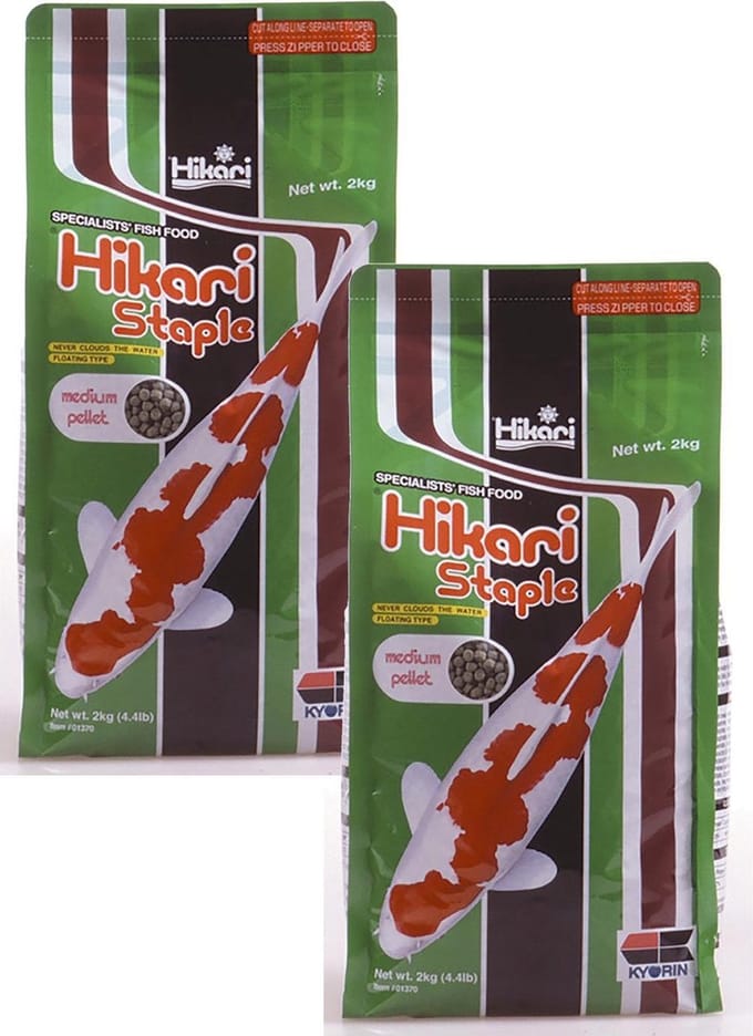 Hikari Staple Large - Vijvervoer - 2 x 2 kg
