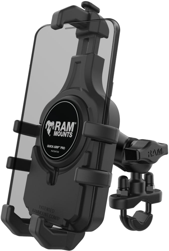 Quick-Grip™ Pro Telefoonhouder met Stuur U-Beugel Basis