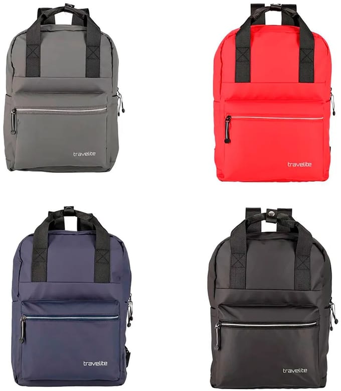 Travelite Basics Rugzak Geassorteerd Grijs