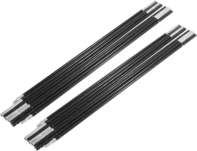 Tentstokken Glasvezel - Luifel Frame - Outdoor Kamperen - Robuust Elastisch Materiaal - 4.48 Meter Lengte