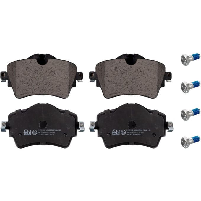 Remblokset FEBI BILSTEIN 116345, voor