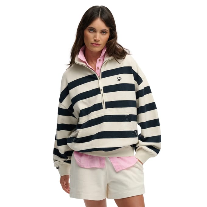Dames half-zip sweatshirt Superdry Studios Half