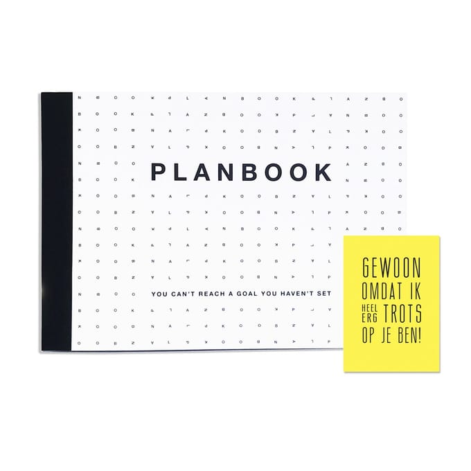 Planboek A4 R + KAART -  zelf in te vullen