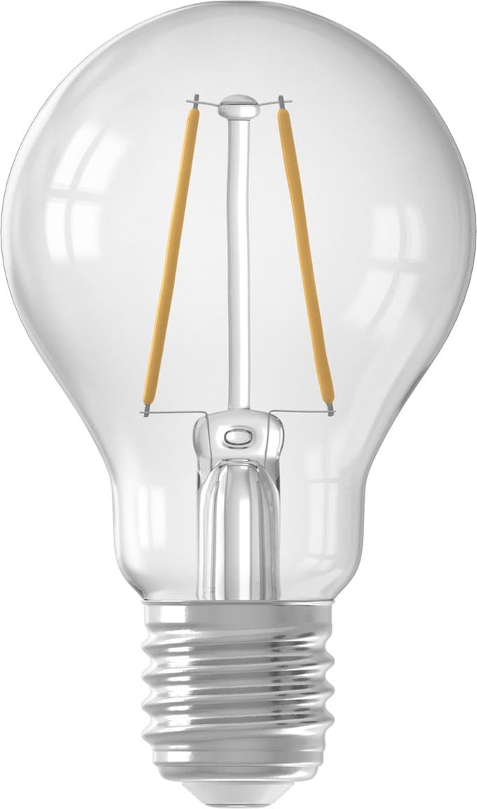 LED Lamp Helder - E27 - A60 - Filament - Warm Wit Licht - Niet dimbaar