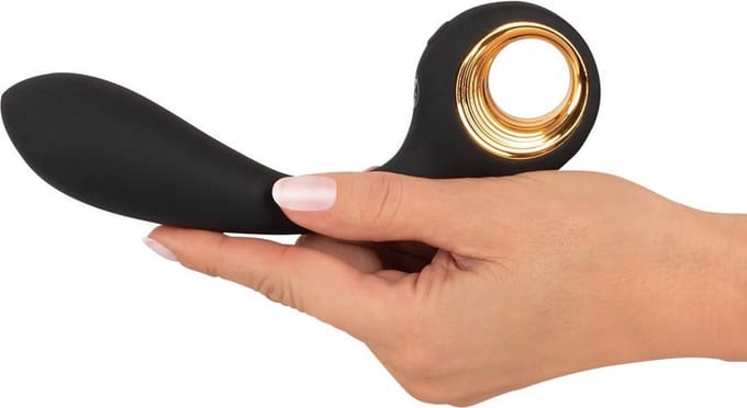 Lusty Toys ® Zwarte Silliconen Buigbare G-Spot Vibrator