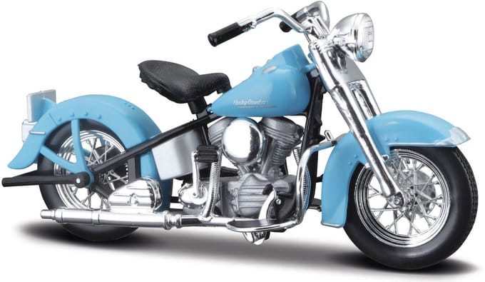 Harley Davidson 74FL Hydra Glide 1953 Blue