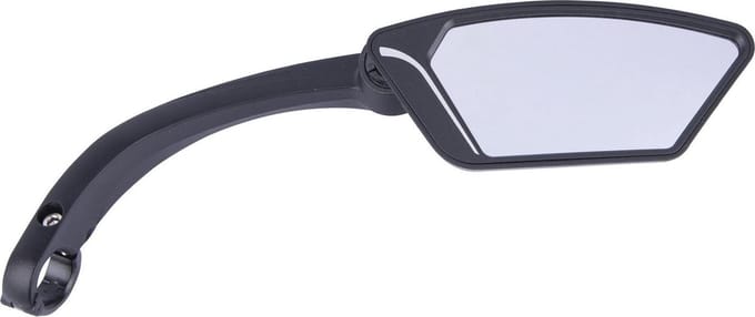 Contec Spiegel E-View Rechtse Montage - Zwart - Unieke Glare Lens Voor Minder Reflectie