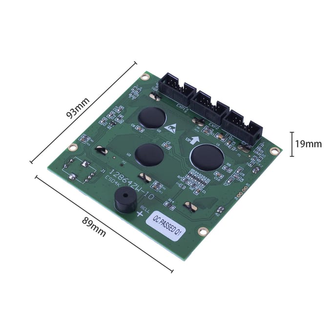 3D Printer Scherm 12864 Display LCD Scherm Controlebord Accessoires Compatibel met Ender3 3s 3x pro veelkleurig