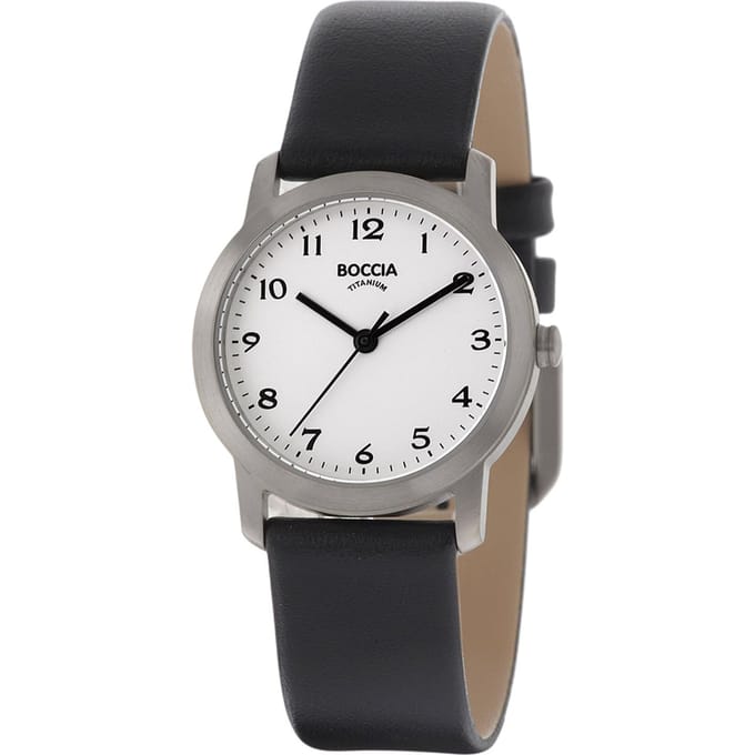Boccia Titanium 3291.01 Dames Horloge 29 mm