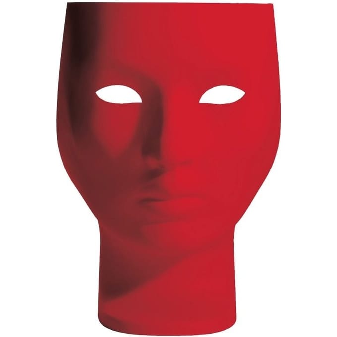 Driade - Nemo fauteuil - rood mat - draaibaar
