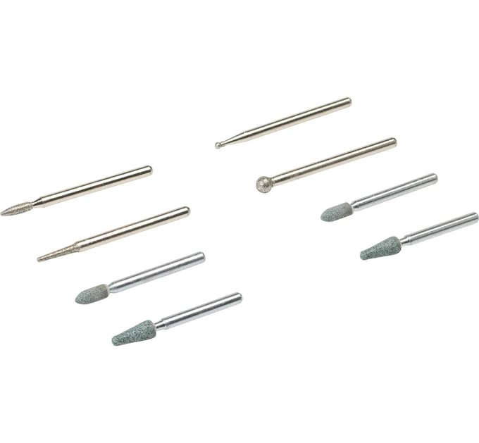 Dremel 682 glasetsset, accessoireset met 8 accessoires voor roterend gereedschap blauw