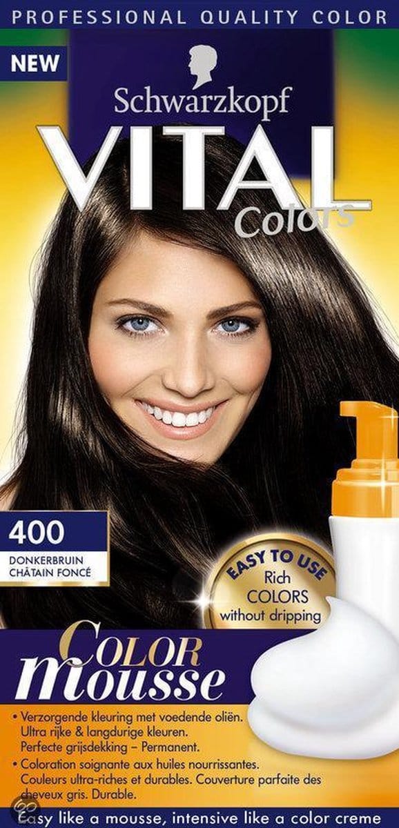 Vital Color Mousse 400 Dnkbrn